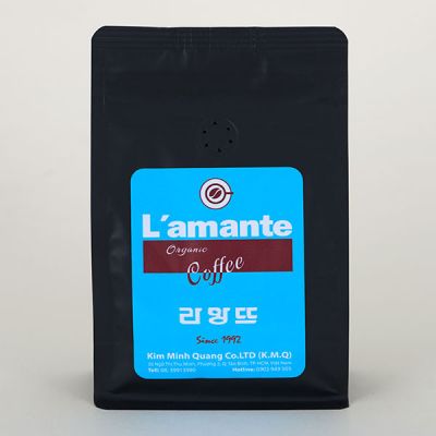 coffee L'amante Organic - Blue Black 500gr